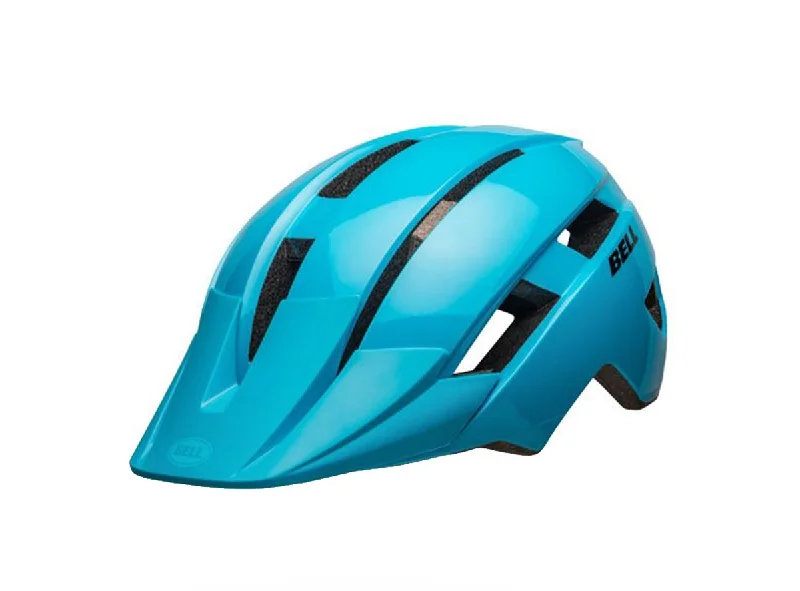 bicycle aluminum signal-Bell Sidetrack II MTB Helmet - Child - Light Blue