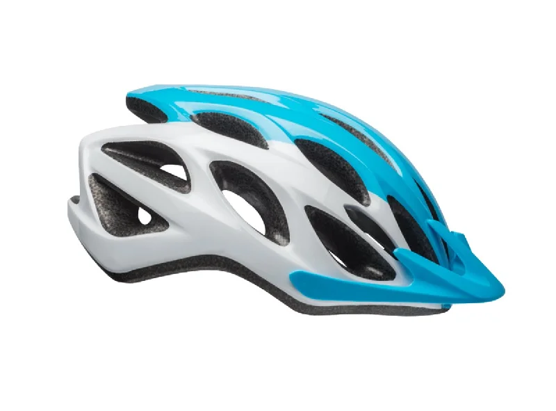 bicycle paint signal-Bell Coast MTB Helmet - Womens - Bright Blue-Raspberry-White - 2019