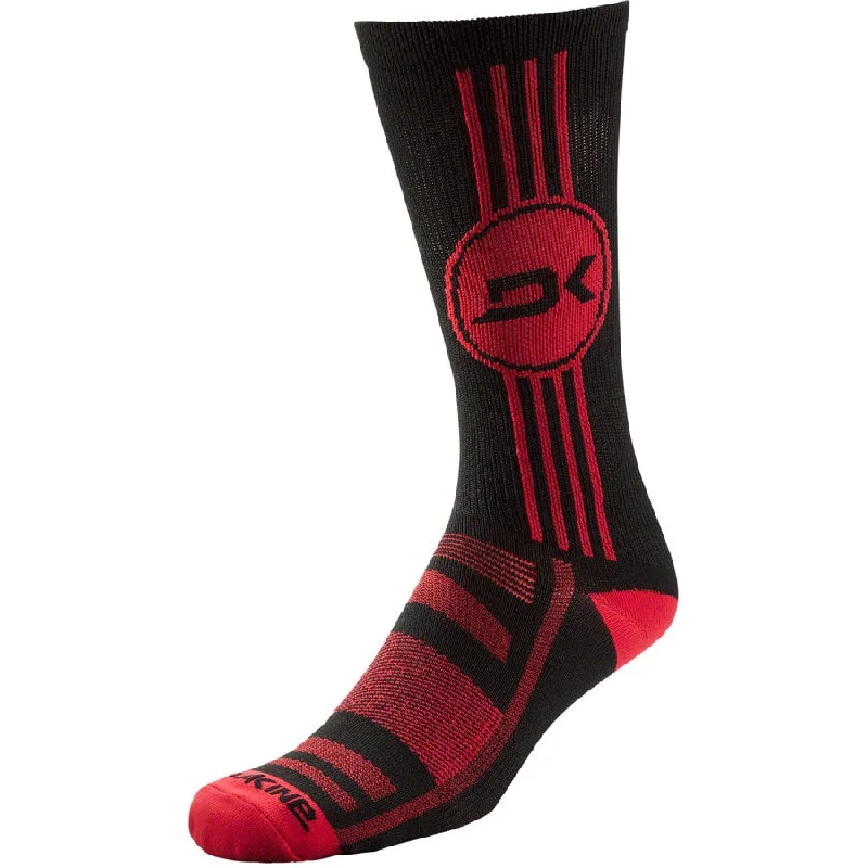 bicycle freestyle signal-Singletrack Crew Bike Socks - Black/Red