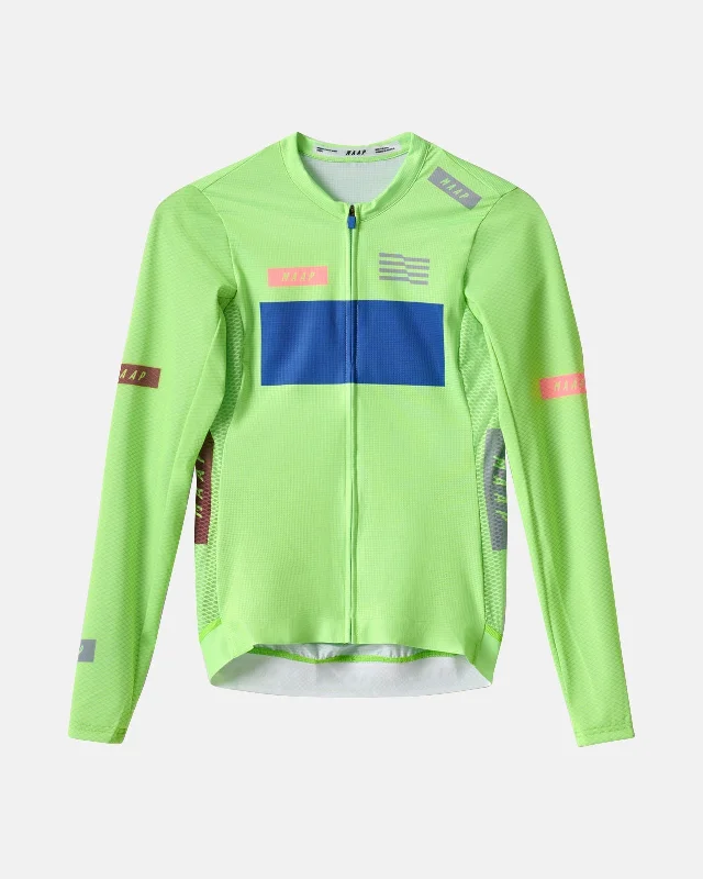 bicycle chain signal-Women's System Pro Air LS Jersey 2.0 - Glow