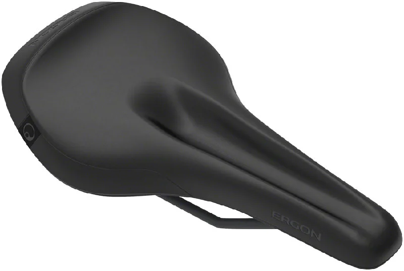 bicycle gear smoothness-Ergon SM E-Mountain Core Prime Saddle - Stealth Womens Medium/Large