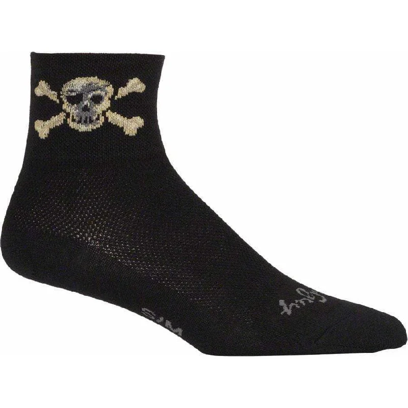 bicycle lever resistance-Classic Pirate Cycling Socks - 3 inch