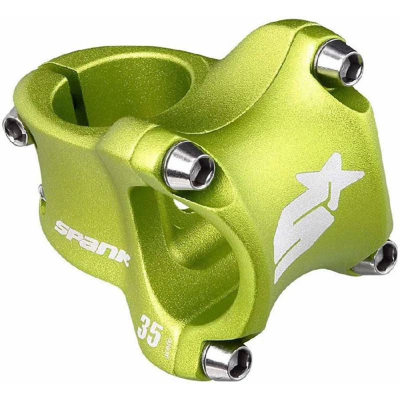 bicycle theft signal-SPIKE Race 2 Stem Diameter: 31.8mm Length: 35mm Steerer: 1-1/8 0° Green