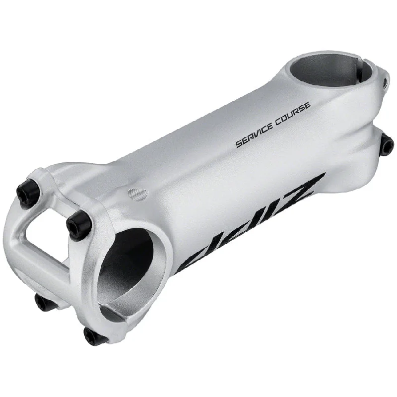 bicycle endurance signal-Service Course Bike Stem - 31.8 Clamp, +/-25, 1 1/8", Aluminum, Silver