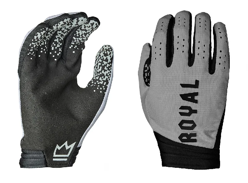 bicycle posture signal-Royal Apex MTB Glove - Gray - 2022