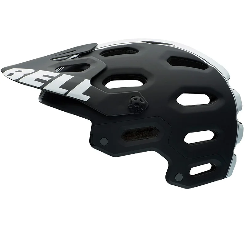 bicycle shorts signal-Bell Super 2 MTB Helmet - Black-White Viper