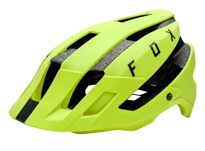 bicycle basket signal-Fox Racing Flux MIPS MTB Helmet - Yellow-Black - 2018