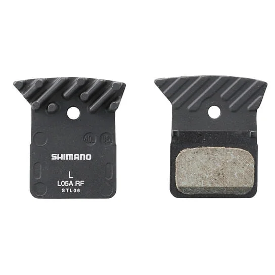 bicycle socks signal-Shimano L05A Resin Disc Brake Pads with Fin