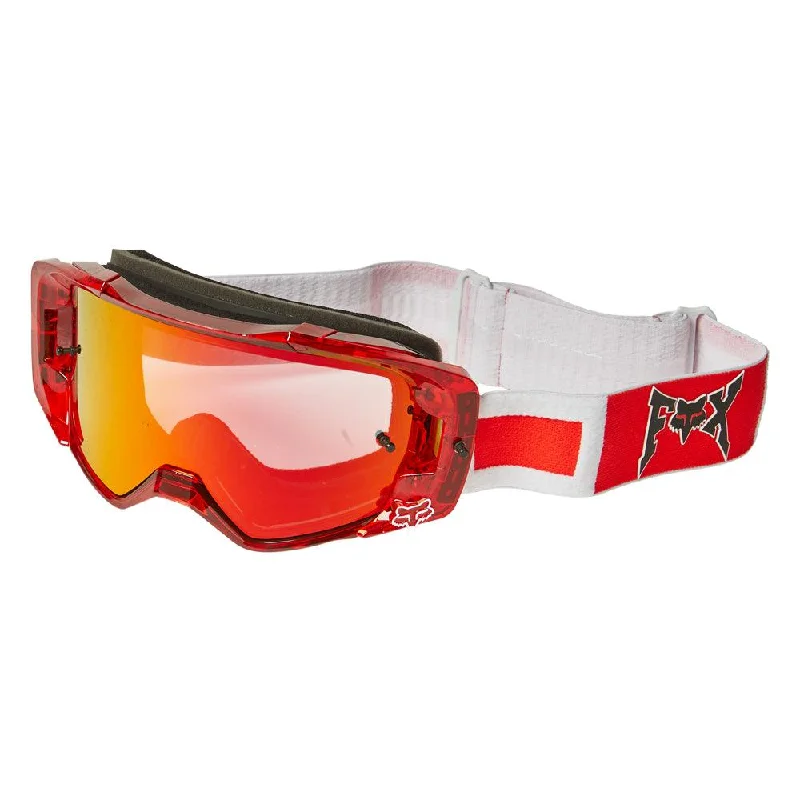 bicycle wrist signal-FOX VUE CELZ LIMITED EDITION GOGGLE - SPARK RED/BLACK/WHITE