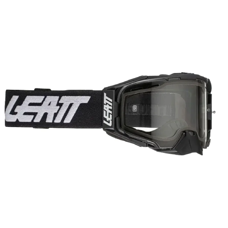 bicycle sidewall stability-Leatt Velocity 6.5 Enduro Goggle 83% Lens Graphene Clear