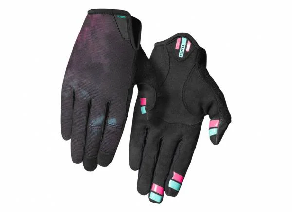 bicycle theft signal-Giro LA DND MTB Glove - Womens - Black Ice Dye