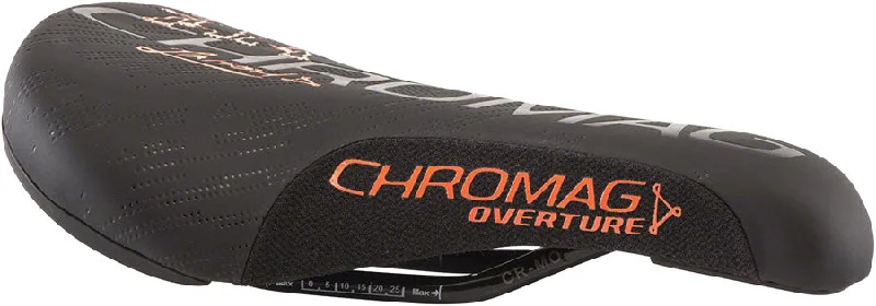 bicycle club signal-Chromag Overture Saddle 243 x 136mm Unisex 279g Black/Orange