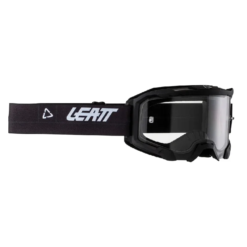 bicycle rotor durability-Leatt Velocity 4.5 Goggle 58% Lens Black Light Grey