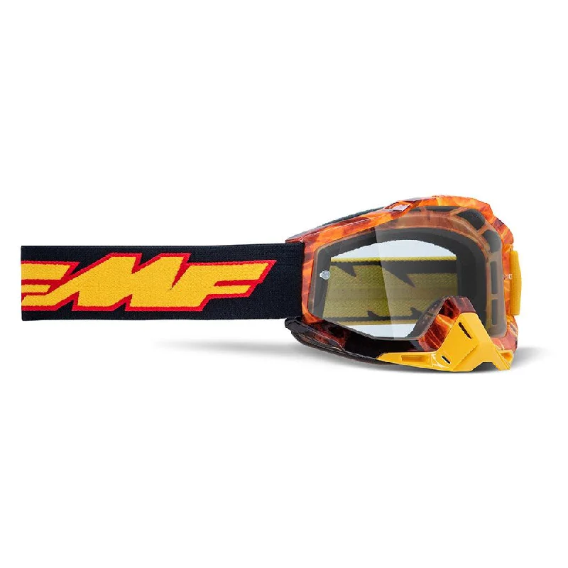 bicycle fitness signal-FMF POWERBOMB GOGGLE - SPARK (CLEAR)