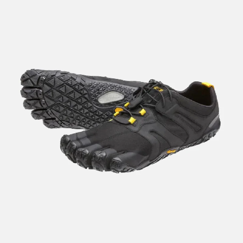 bicycle club signal-Vibram V-trail 2.0 Women's Trail Running Shoes - Black/Yellow