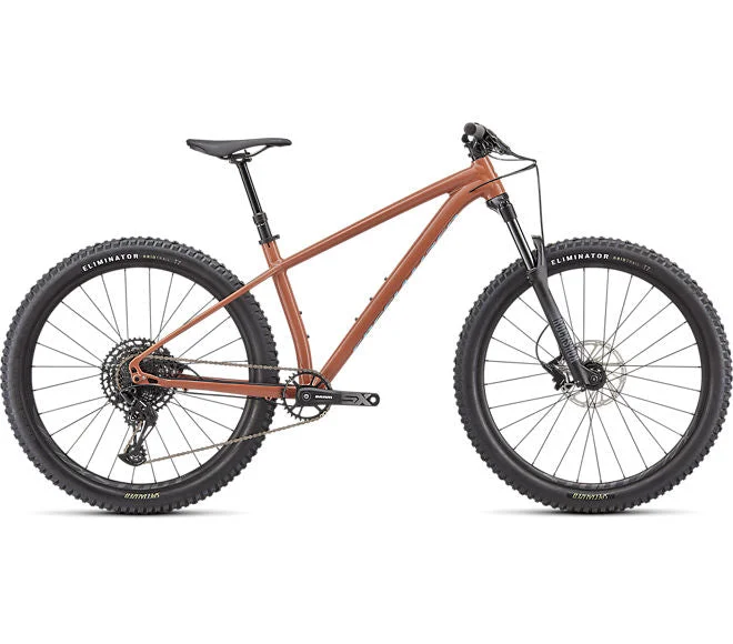 bicycle gravel signal-2022 Specialized Fuse Sport 27.5 GLOSS TERRA COTTA / ARCTIC BLUE - In Store Pickup Only