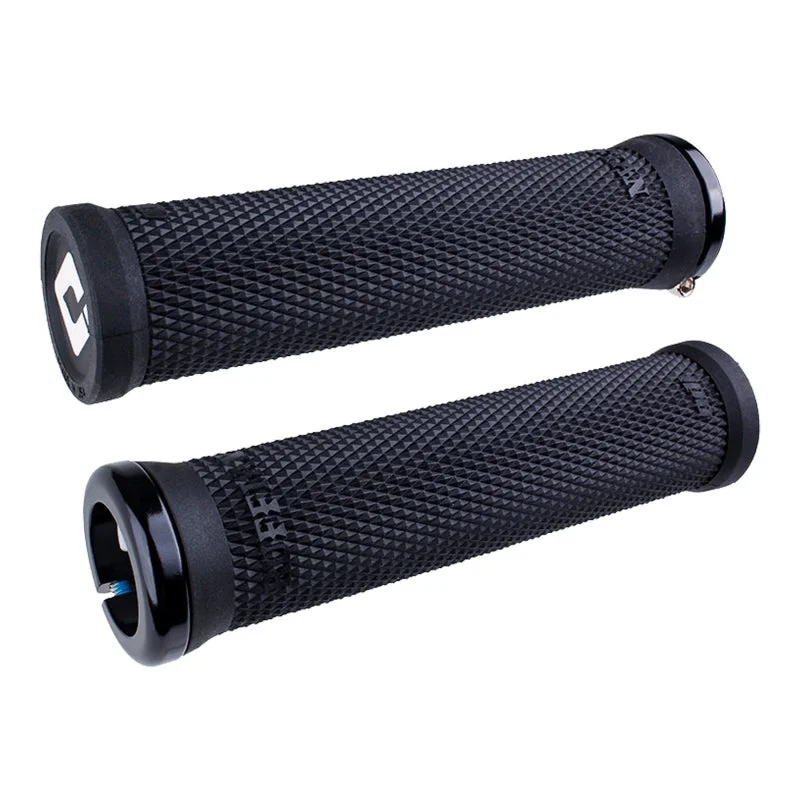 bicycle gear signal-ODI Ruffian v2.1 Lock-On Grips - Black