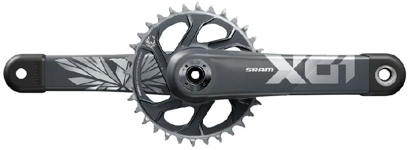 bicycle GPS signal-SRAM X01 Eagle Boost Crankset - 170mm 12-Speed 32t Direct Mount DUB Spindle Interface Lunar/Polar 55mm Chainline