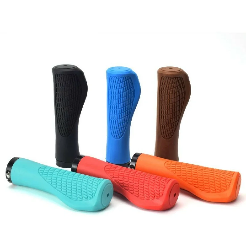 bicycle lever signal-MTB Bicycle Grips Shockproof Bike Handlebar Cover Anti-Slip Lockable Grips Ergonomic Cycling Rubber Ball Handle Grips