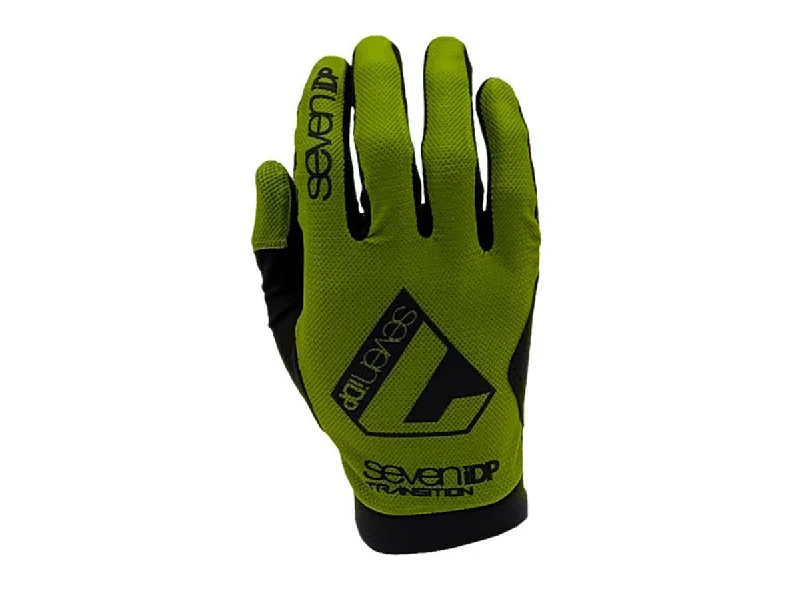 bicycle traffic signal-7 iDP Transition MTB Glove - Army Green