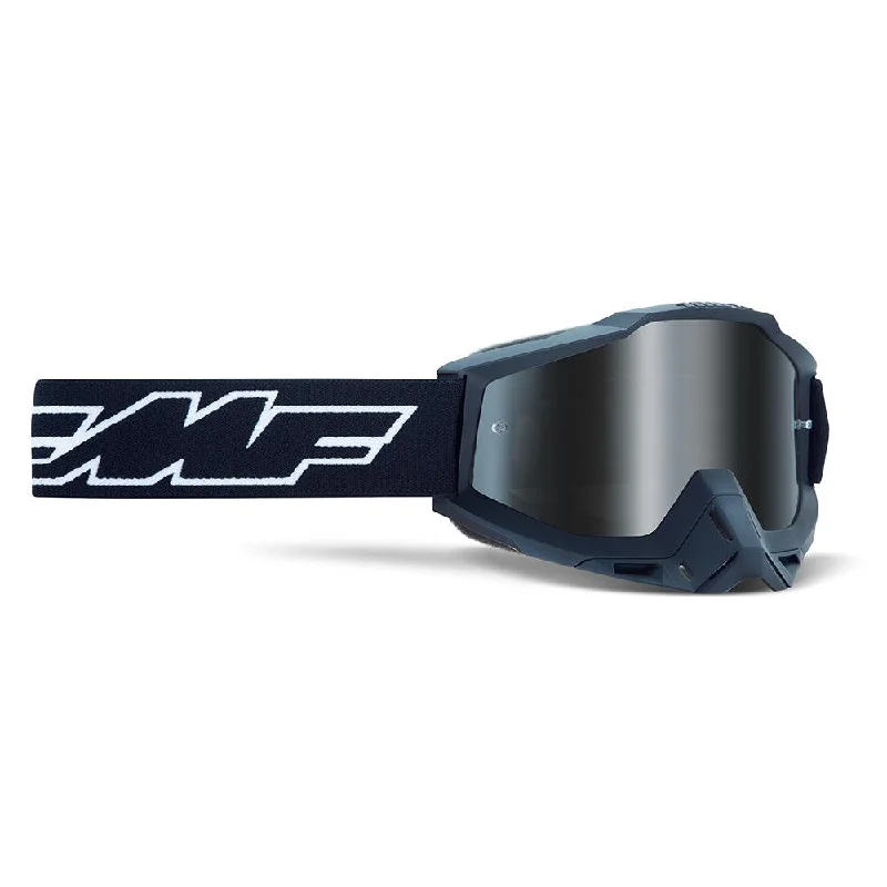 bicycle cleaner signal-FMF POWERBOMB SAND GOGGLE - ROCKET BLACK (SMOKE)