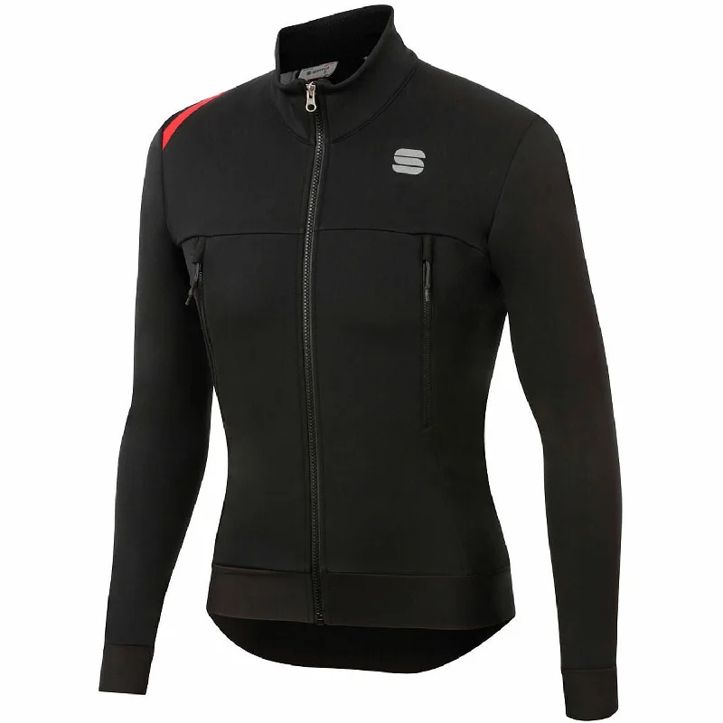 bicycle elbow signal-Giacca Sportful Fiandre Warm - Nero