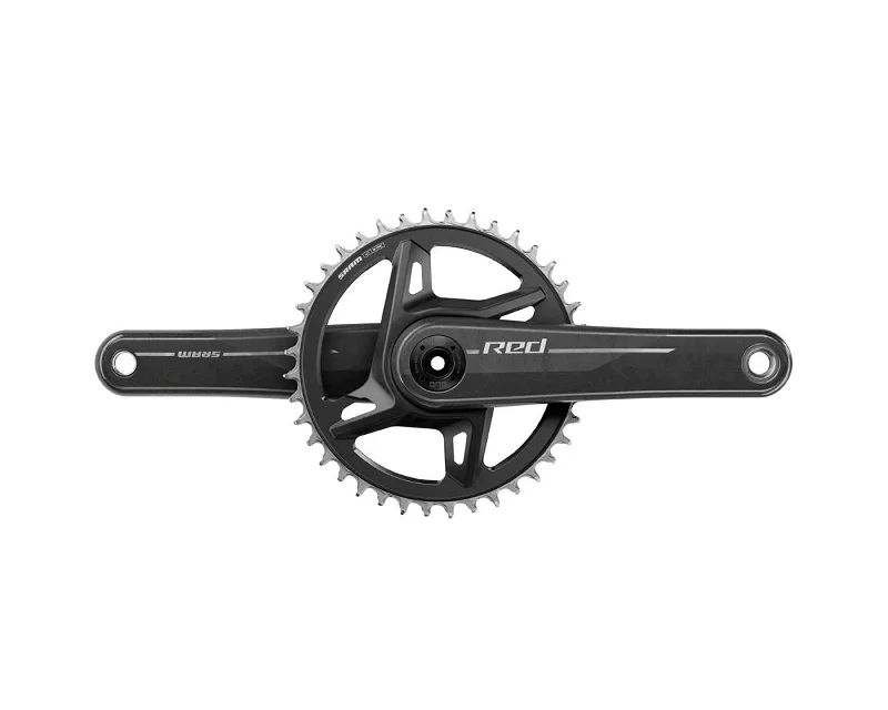 bicycle repair signal-Sram RED 1x XPLR Crankset 13Speed DUB WIDE Natural Carbon E1