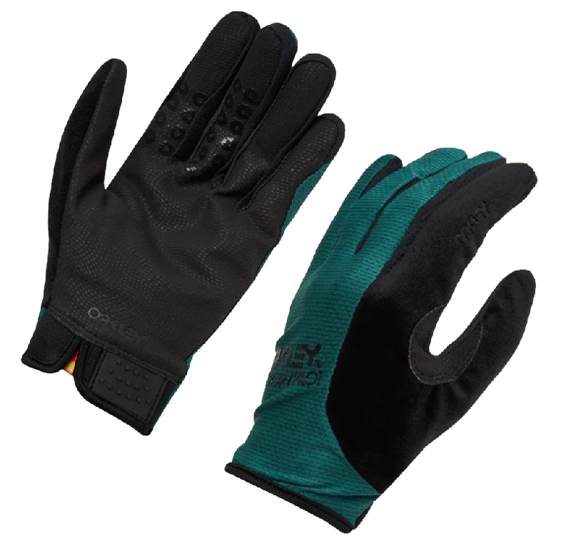 bicycle horn signal-Oakley Warm Weather MTB Glove - Bayberry