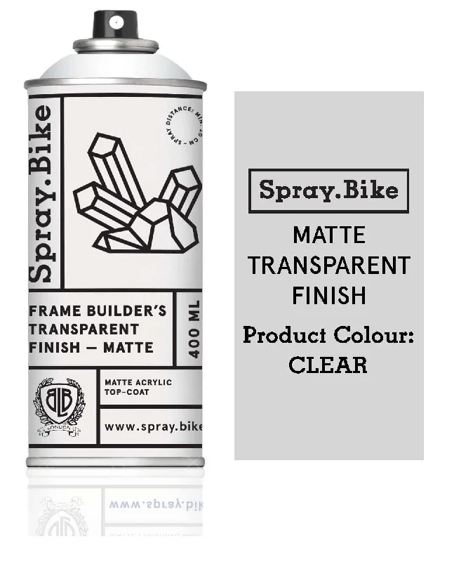 bicycle retro signal-Frame Builder's Transparent Finish - Matte - 400ml