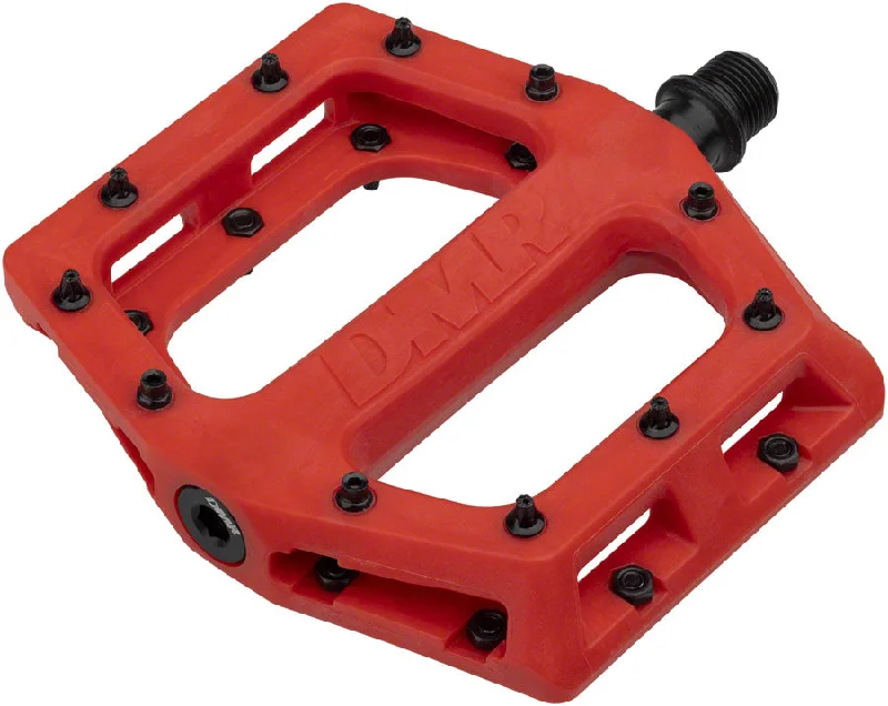 bicycle rotor signal-DMR V11 Pedals - Platform Composite 9/16" Red