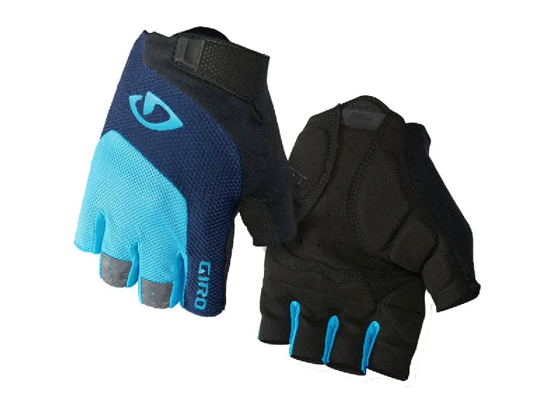 bicycle navigation signal-Giro Bravo Gel Road Glove - Blue - 2023