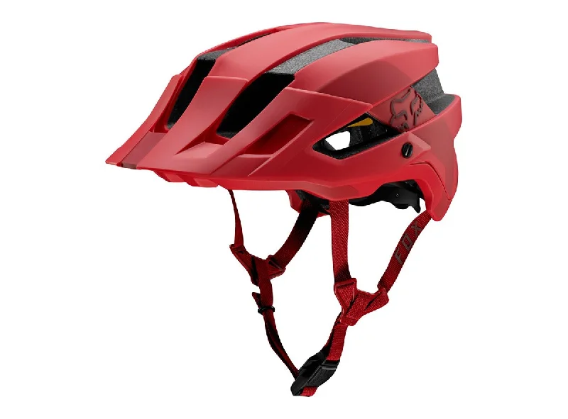 bicycle theft signal-Fox Racing Flux MIPS MTB Helmet - Conduit - Rio Red - 2019