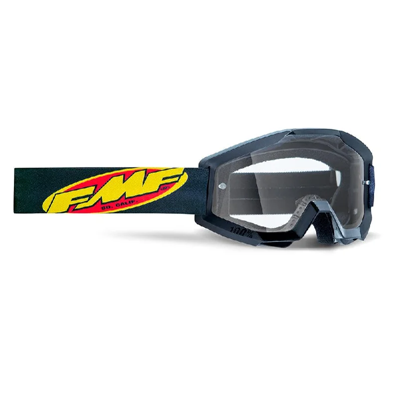 bicycle battery signal-FMF POWERCORE GOGGLE - CORE BLACK (CLEAR)