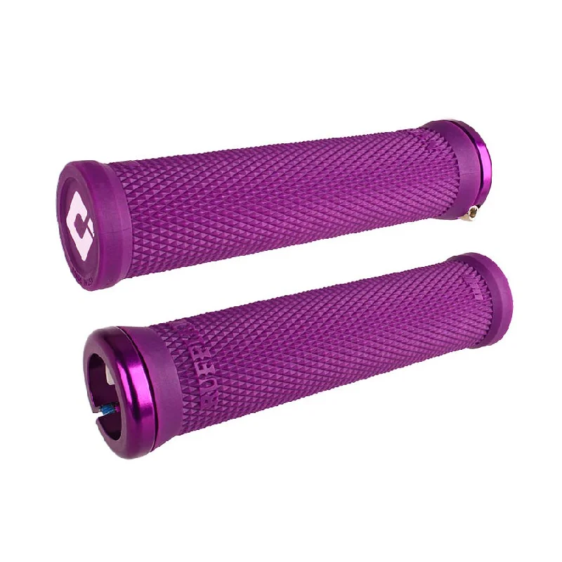 bicycle sprint signal-ODI Ruffian V2.1 Grips 135mm Purple Pair