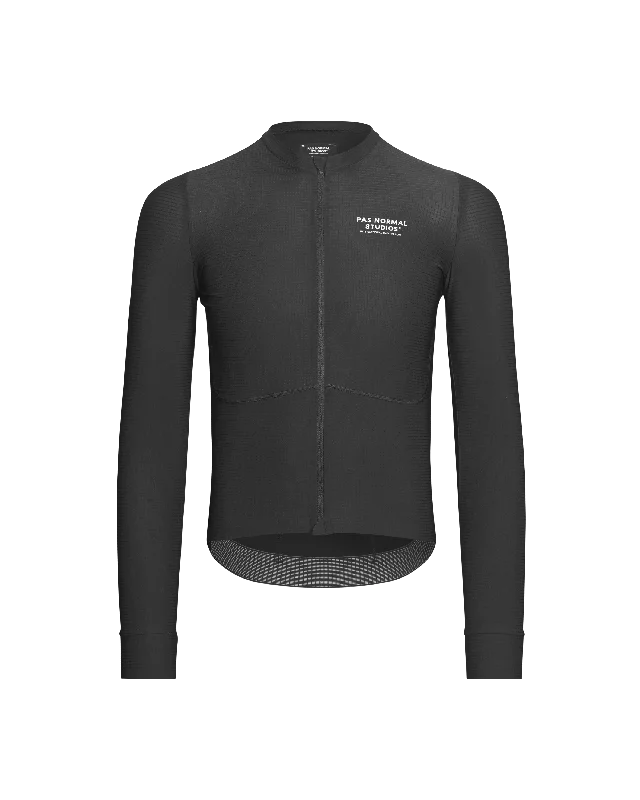 bicycle stem alignment-Mechanism Pro Long Sleeve Jersey - Black