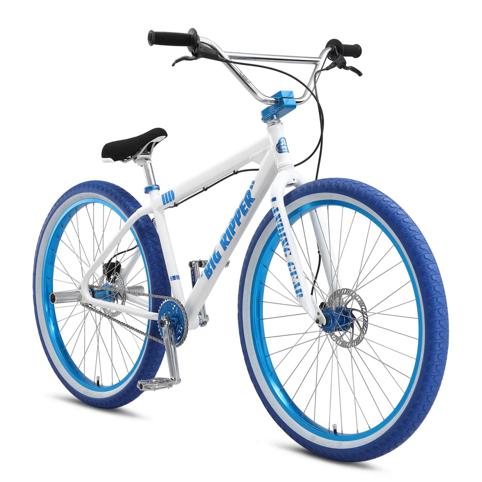 bicycle electric signal-SE BIKES Big Ripper HD 29" Arctic White - In Store Pickup Only