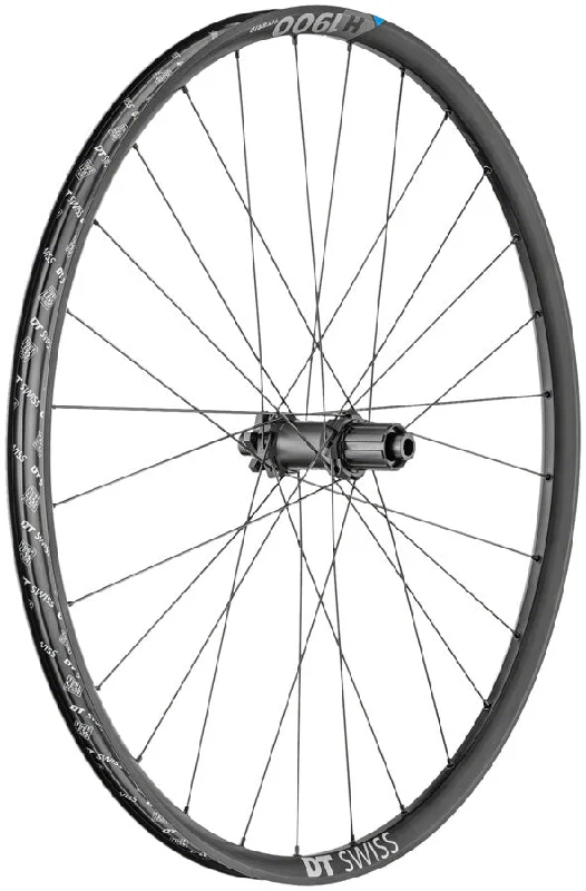 bicycle camping signal-DT Swiss H 1900 Spline 30 Rear Wheel - 27.5" 12 x 148mm 6-Bolt HG 11 Black