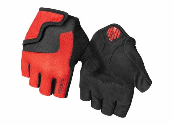 bicycle shoes signal-Giro Bravo Junior Road Cycling Glove - Youth - Bright Red