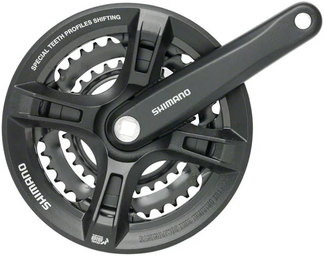 bicycle navigation signal-Shimano Tourney Crankset