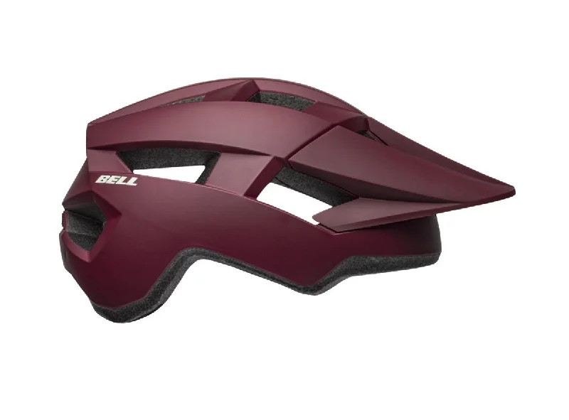 bicycle saddle signal-Bell Spark MIPS MTB Helmet - Womens - Virago Matt-Gloss Maroon-Slate-Sand - 2019