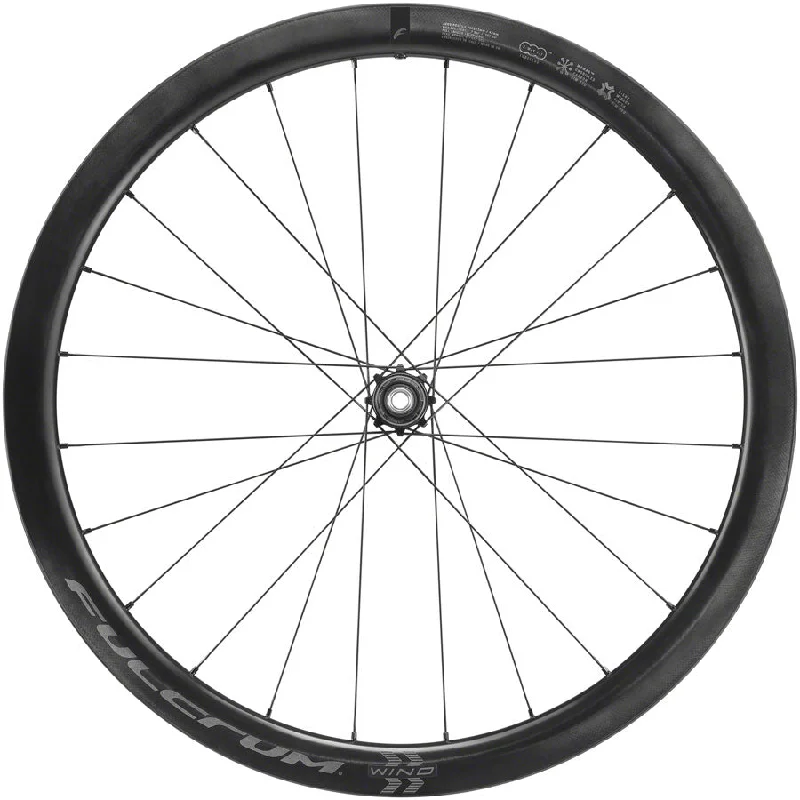 bicycle rotor resilience-Fulcrum WIND 42 Rear Wheel - 700 12 x 142mm Center-Lock Black HG11