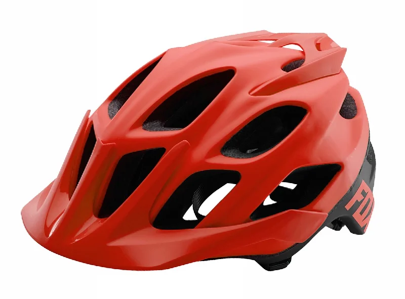 bicycle rust robustness-Fox Racing Flux Creo MTB Helmet - Red-Black