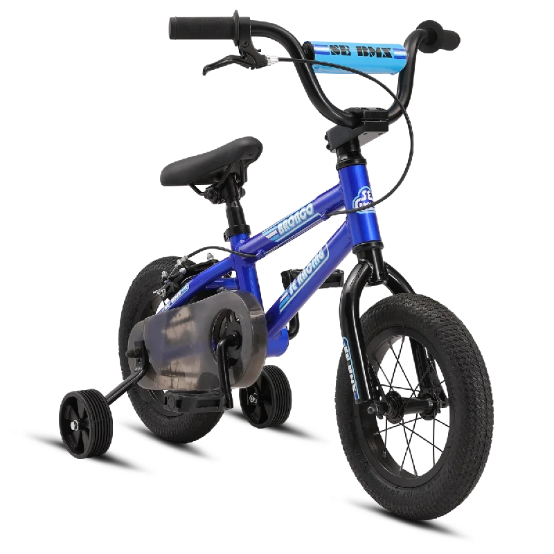 bicycle exercise signal-SE BIKES BRONCO BMX 12” BLUE - In Store Pickup Only