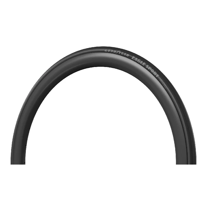 bicycle paint signal-Goodyear Eagle Sport Tube Type Tire 700 x 25C Black