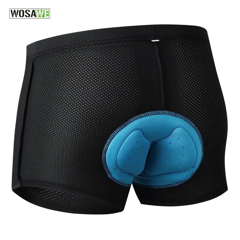 bicycle tire robustness-Breathable Cycling Shorts Cycling Underwear Sponge Gel Pad Shockproof Bicycle Underpant MTB Road Bike Underwear Man Shorts