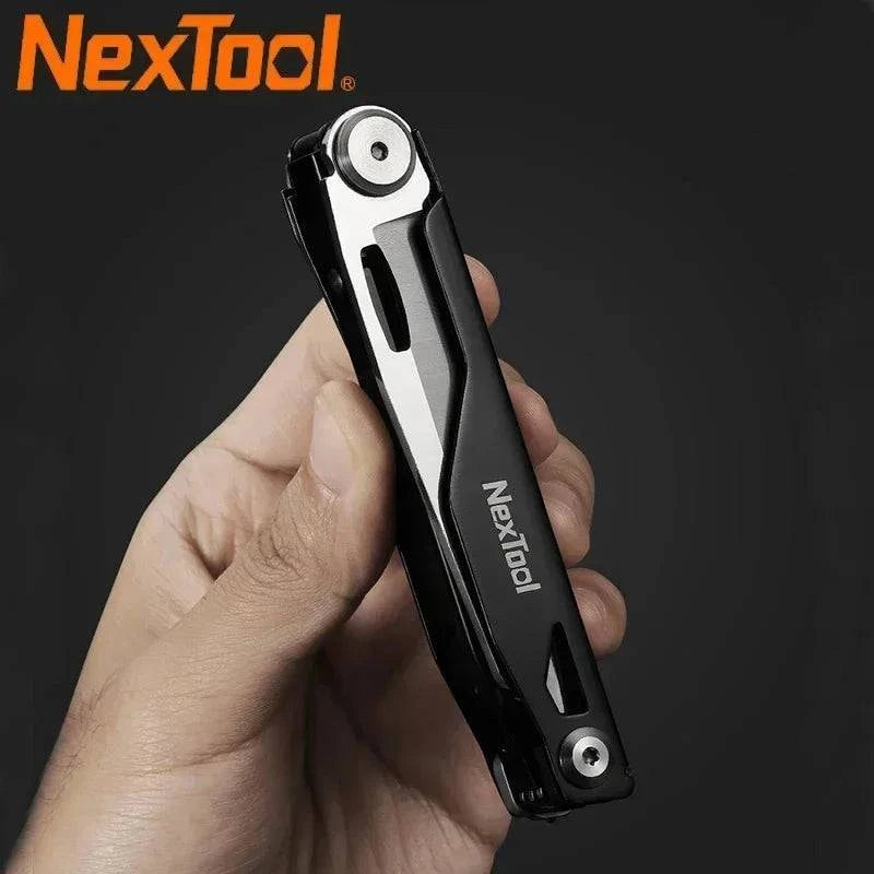 bicycle horn signal-NexTool 12-in-1 Multi-tool Folding Knife Outdoor Pocket Knife Survival Kit Scissors Hand Tools Screwdriver EDC Equipment