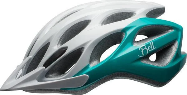 bicycle shoe signal-Bell Coast MTB Helmet - Womens - White-Emerald