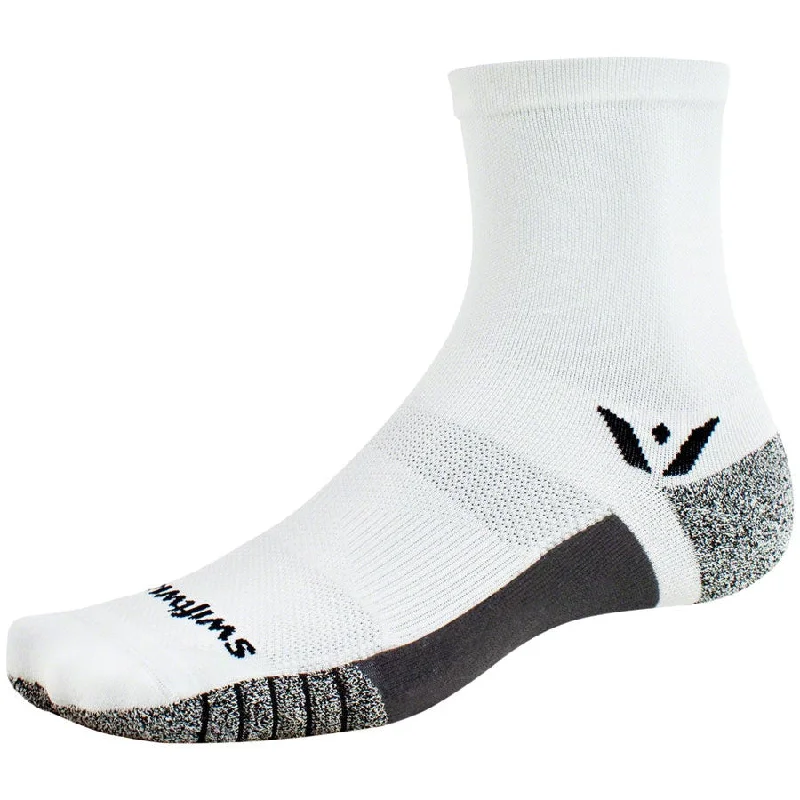 bicycle traffic signal-Flite XT Five Bike Socks - White