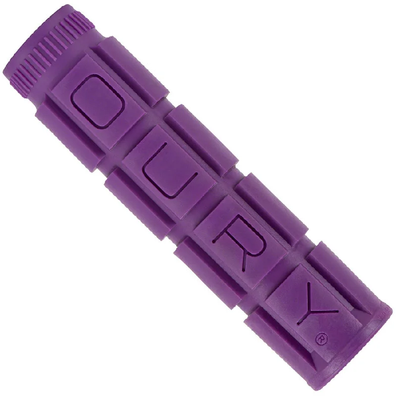 bicycle track signal-Oury Single Compound V2 Grips - Ultra Purple