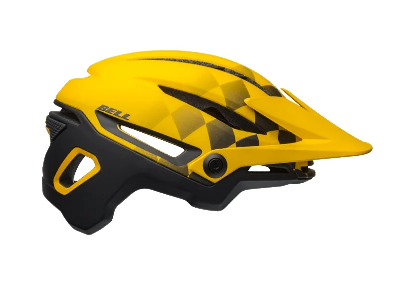 bicycle health signal-Bell Sixer MIPS MTB Helmet - Matt Yellow-Black - 2019